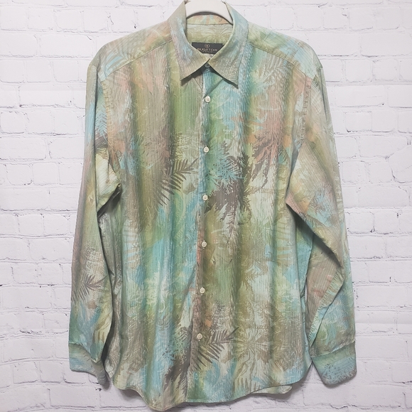 Bugatchi Other - Bugatchi Uomo Men's Sz M Long Sleeve Button Down